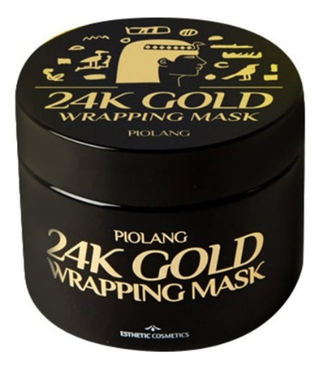 

Маска для лица с 24 каратным золотом Piolang 24K Gold Wrapping Mask 80мл