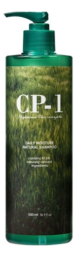 Увлажняющий шампунь для волос CP-1 Daily Moisture Natural Shampoo 500мл цена и фото