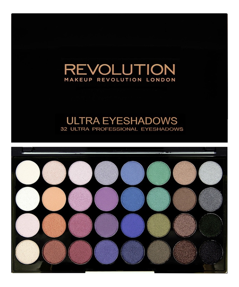 

Палетка теней для век 32 Eyeshadow Palette 16г: Mermaids Forever, Палетка теней для век 32 Eyeshadow Palette 16г