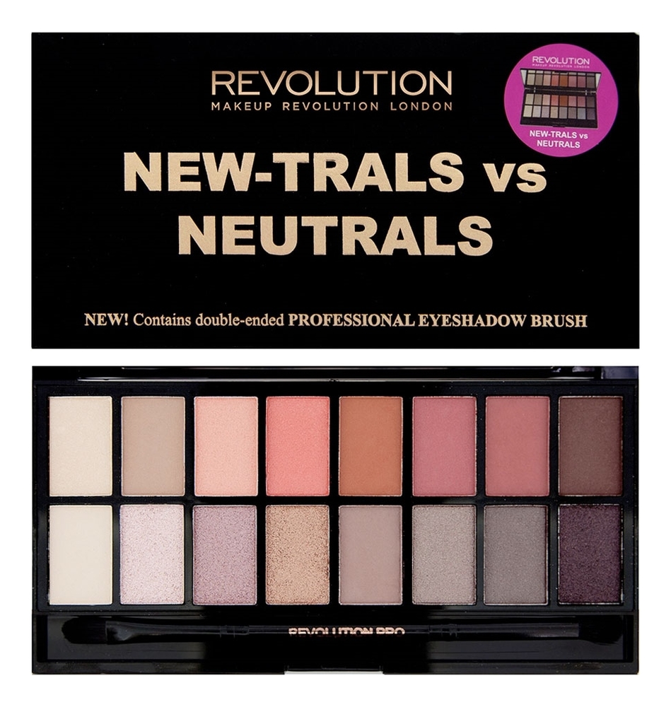

Палетка для теней New-Trals vs Neutrals Palette 16г