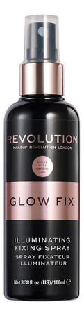 Makeup Revolution Спрей для фиксации макияжа Illuminating Fixing Spray 100мл