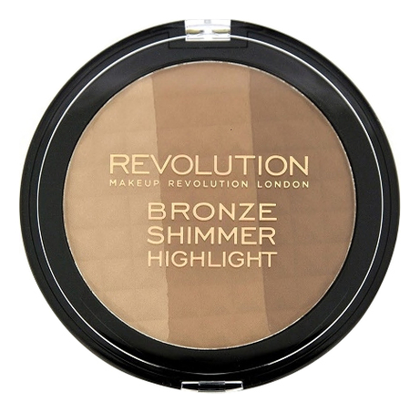 

Палетка бронзера и хайлайтера Ultra Bronze Shimmer And Highlight 15г