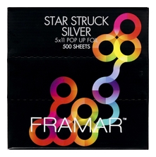 Framar Вытяжная фольга с тиснением Star Struck Silver 500 листов