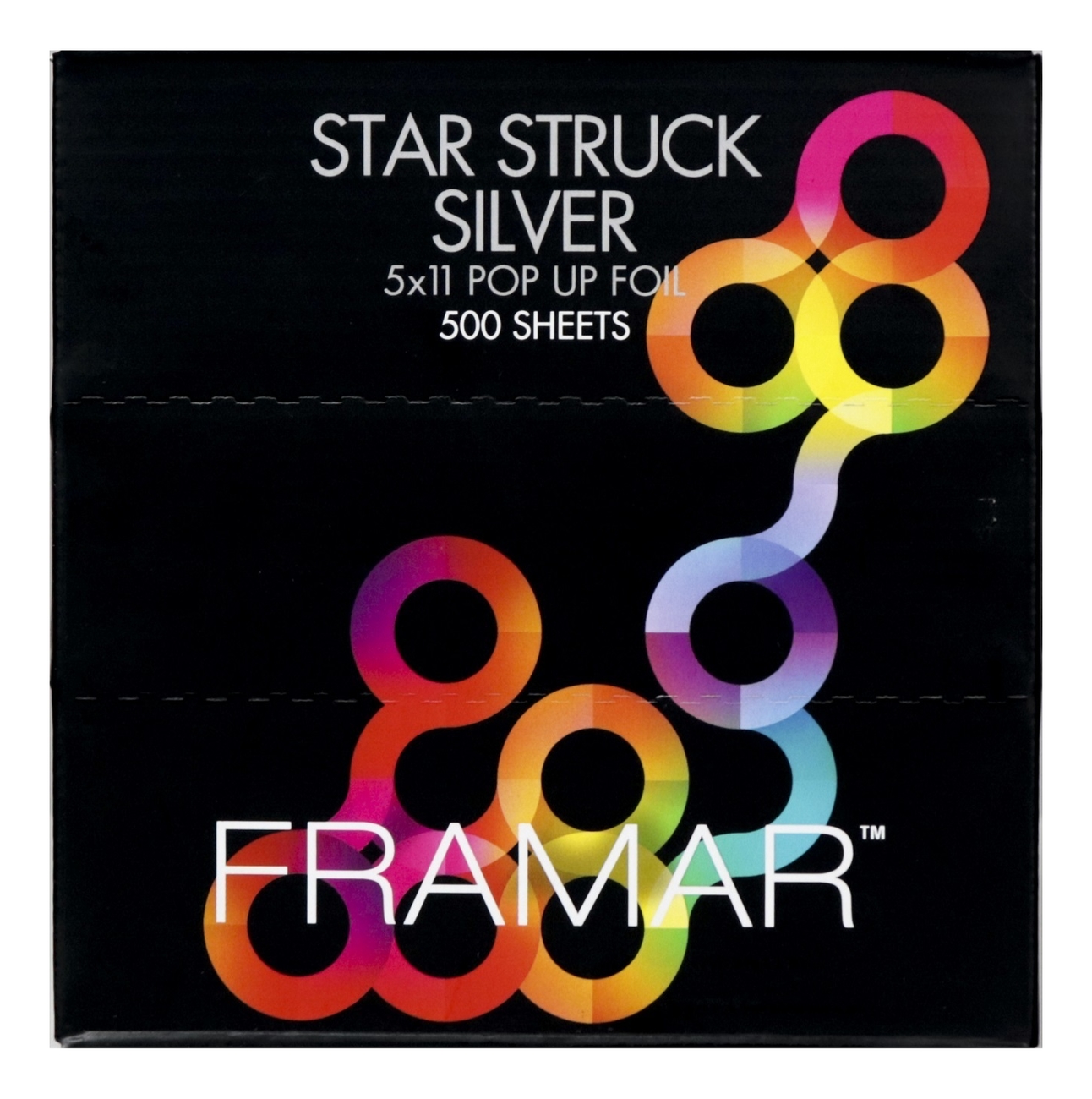 Вытяжная фольга с тиснением Star Struck Silver 500 листов от Randewoo