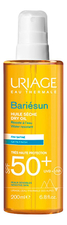 Uriage Солнцезащитное сухое масло-спрей для лица и волос Bariesun Huile Seche SPF50+ 200мл