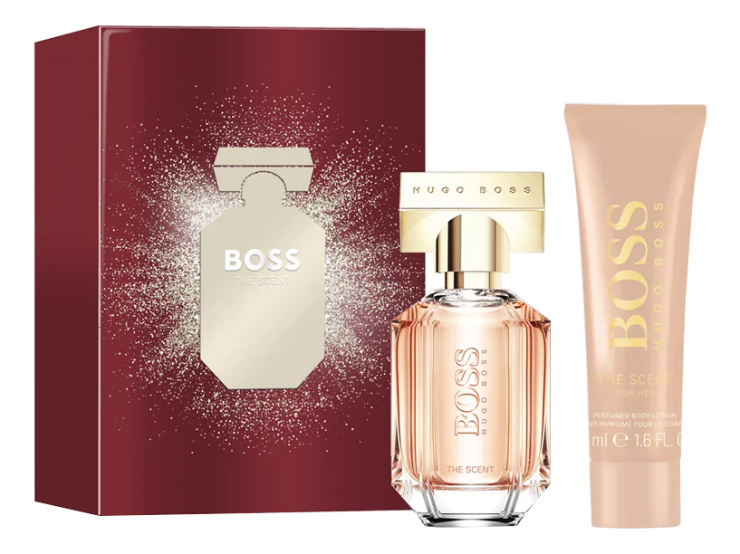 

Boss The Scent For Her: набор (п/вода 30мл + лосьон д/тела 100мл), Boss The Scent For Her