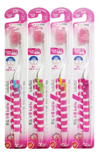 DENTAL CARE Зубная щетка Фтор Fluorine Toothbrush с прямой ручкой (в ассортименте)