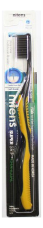 Зубная щетка с древесным углем Nano Charcoal Toothbrush (в ассортименте с изогнутой ручкой) зубная щетка с древесным углем nano charcoal toothbrush в ассортименте с прямой ручкой