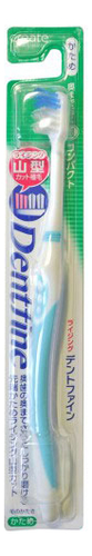 Зубная щетка с компактной чистящей головкой и щетинками разного уровня Dentfine (в ассортименте): Зубная щетка средняя
