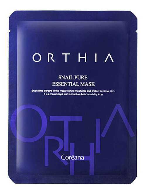 

Тканевая маска для лица Snail Pure Essential Mask: Маска 21г, Тканевая маска для лица Snail Pure Essential Mask