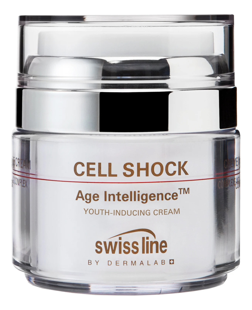 

Омолаживающий крем для лица Cell Shock Age Intelligence Youth Inducing Cream: Крем 50мл, Омолаживающий крем для лица Cell Shock Age Intelligence Youth Inducing Cream