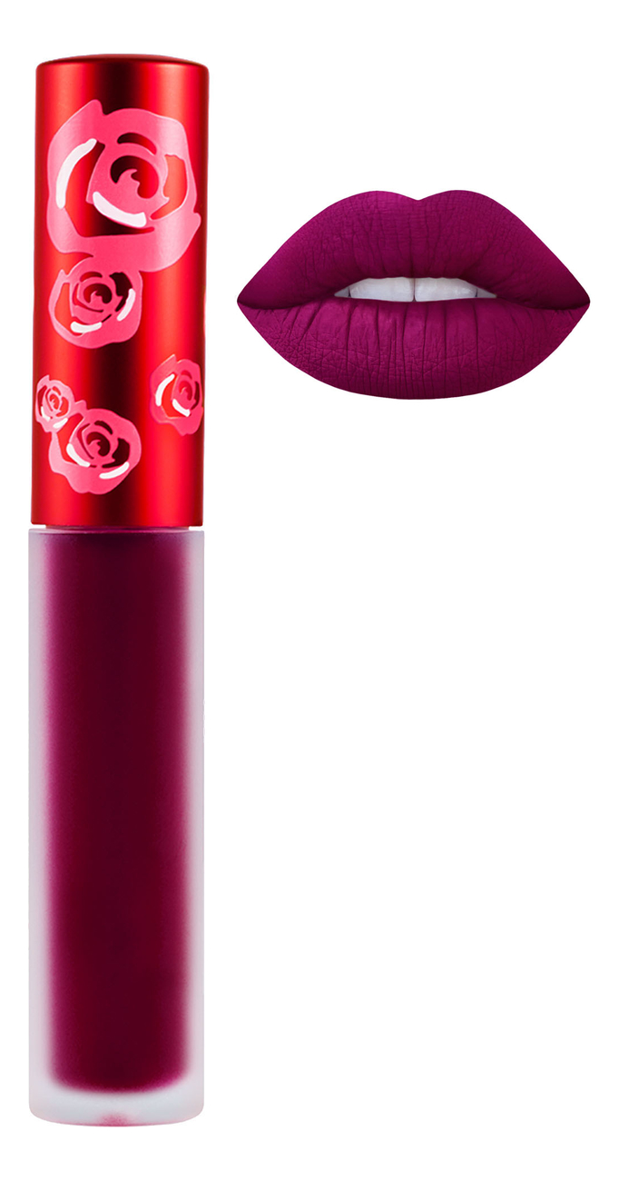 Жидкая матовая помада Velvetines Liquid Matte Lipstick 2,6мл: Beet It