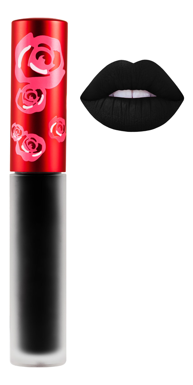 

Жидкая матовая помада Velvetines Liquid Matte Lipstick 2,6мл: Black Velvet, Жидкая матовая помада Velvetines Liquid Matte Lipstick 2,6мл