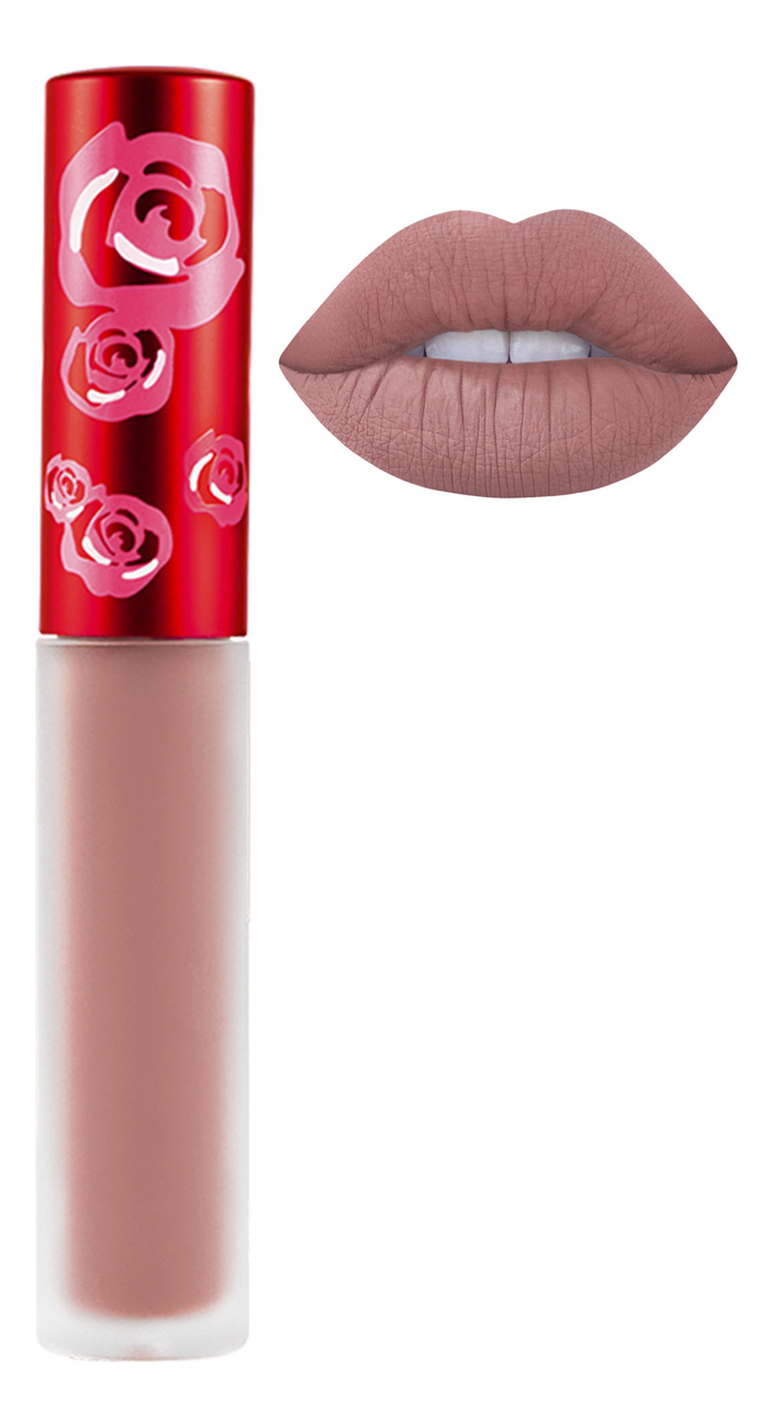 

Жидкая матовая помада Velvetines Liquid Matte Lipstick 2,6мл: Lulu, Жидкая матовая помада Velvetines Liquid Matte Lipstick 2,6мл