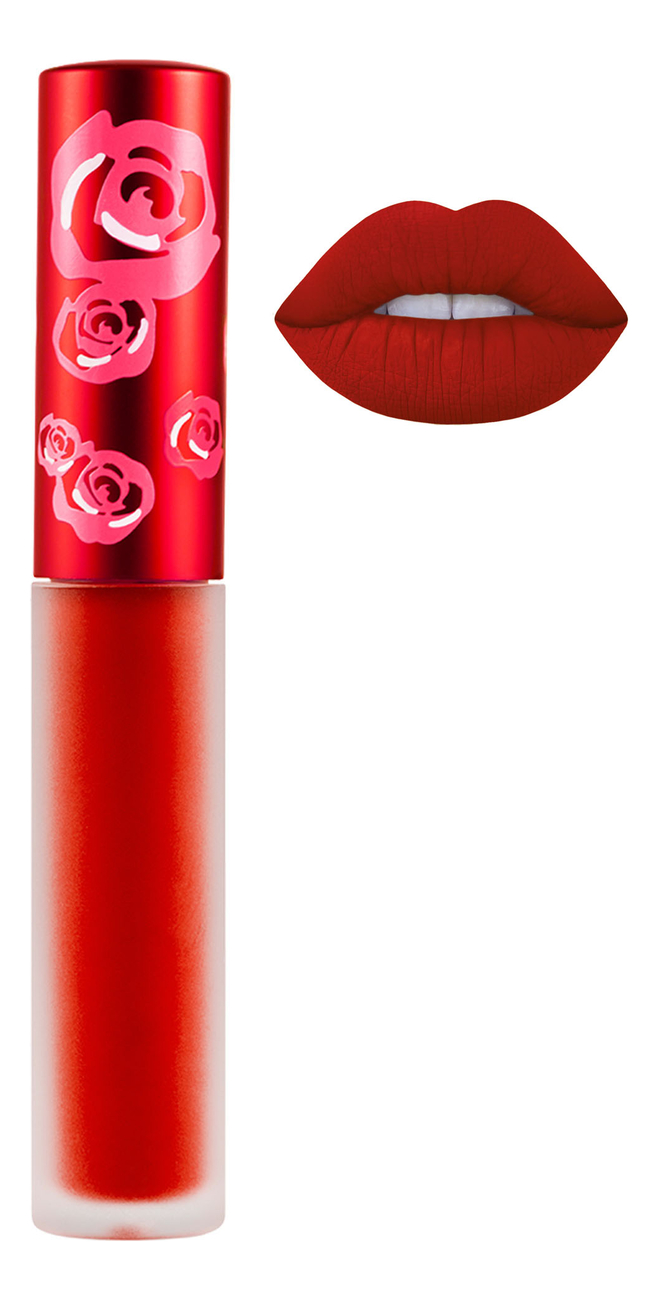 Жидкая матовая помада Velvetines Liquid Matte Lipstick 2,6мл: New Americana