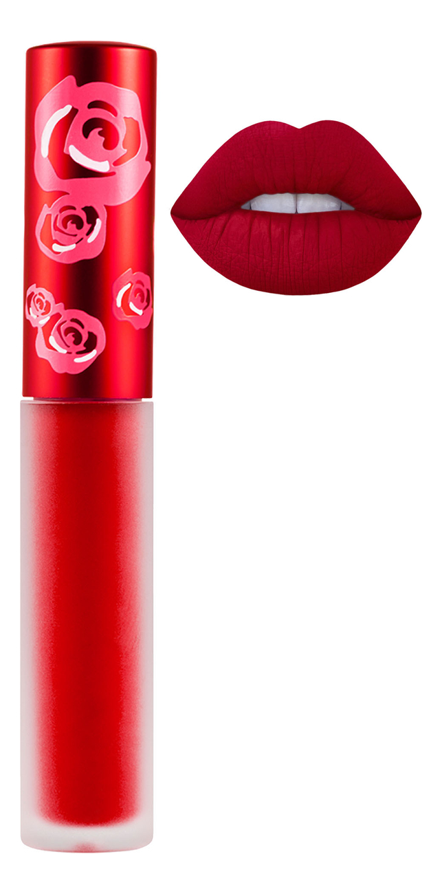 Жидкая матовая помада Velvetines Liquid Matte Lipstick 2,6мл: Red Velvet