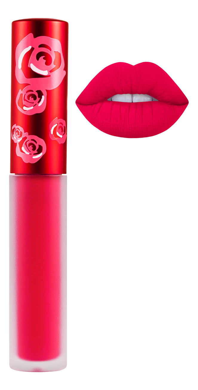 Жидкая матовая помада Velvetines Liquid Matte Lipstick 2,6мл: True Love