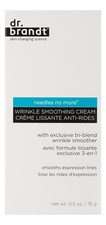 Dr. Brandt Крем-миорелаксант для лица Needles No More Wrinkle Smoothing Cream 15г