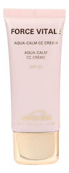 

Успокаивающий крем для лица Force Vitale Aqua-Calm Сream SPF30: Крем 35мл, Успокаивающий крем для лица Force Vitale Aqua-Calm Сream SPF30