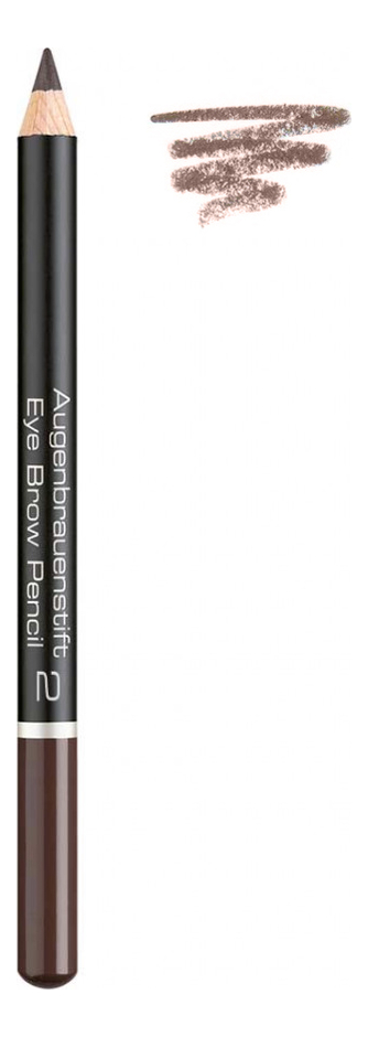 

Карандаш для бровей Augenbrauenstift Eye Brow Pencil 1,1г: 2 Intensive Brown, Карандаш для бровей Augenbrauenstift Eye Brow Pencil 1,1г
