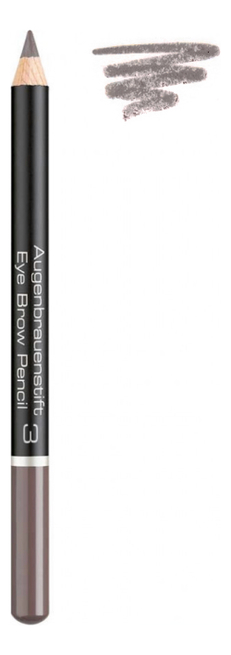 

Карандаш для бровей Augenbrauenstift Eye Brow Pencil 1,1г: 3 Soft Brown, Карандаш для бровей Augenbrauenstift Eye Brow Pencil 1,1г