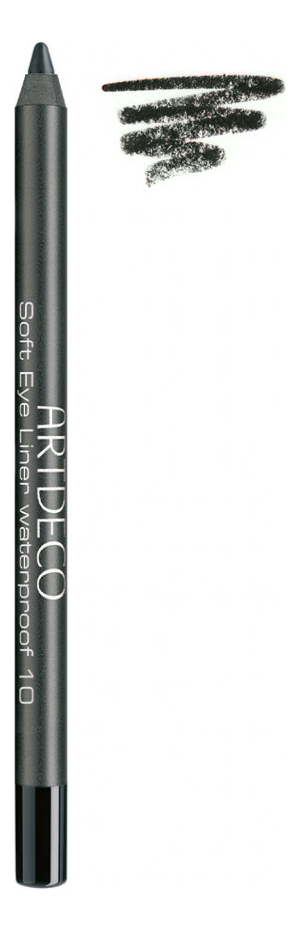 Карандаш для век водостойкий Soft Eye Liner Waterproof 1,2г: 10 Black