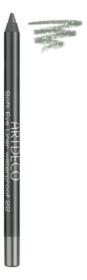 Карандаш для век водостойкий Soft Eye Liner Waterproof 1,2г: 22 Dark Grey Green