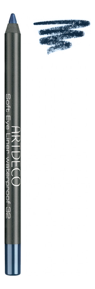 Карандаш для век водостойкий Soft Eye Liner Waterproof 1,2г: 32 Dark Indigo