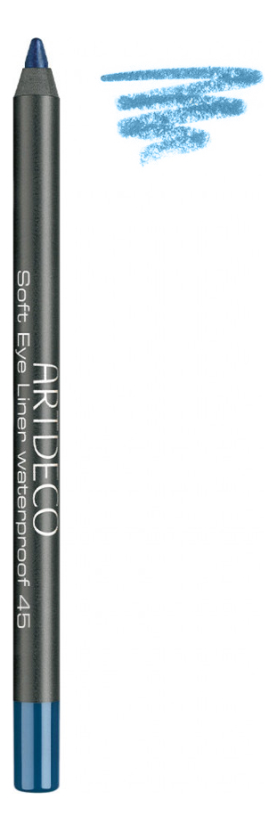 Карандаш для век водостойкий Soft Eye Liner Waterproof 1,2г: 45 Cornflower Blue