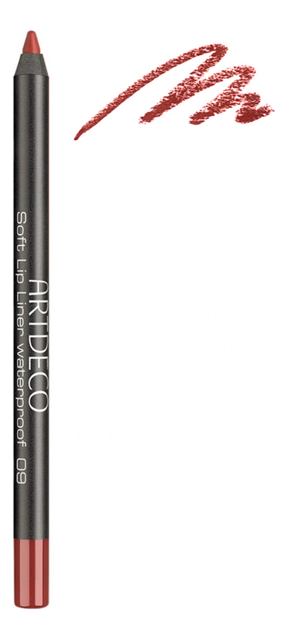

Карандаш для губ водостойкий Soft Lip Liner Waterproof 1,2г: 09 Bonfire, Карандаш для губ водостойкий Soft Lip Liner Waterproof 1,2г