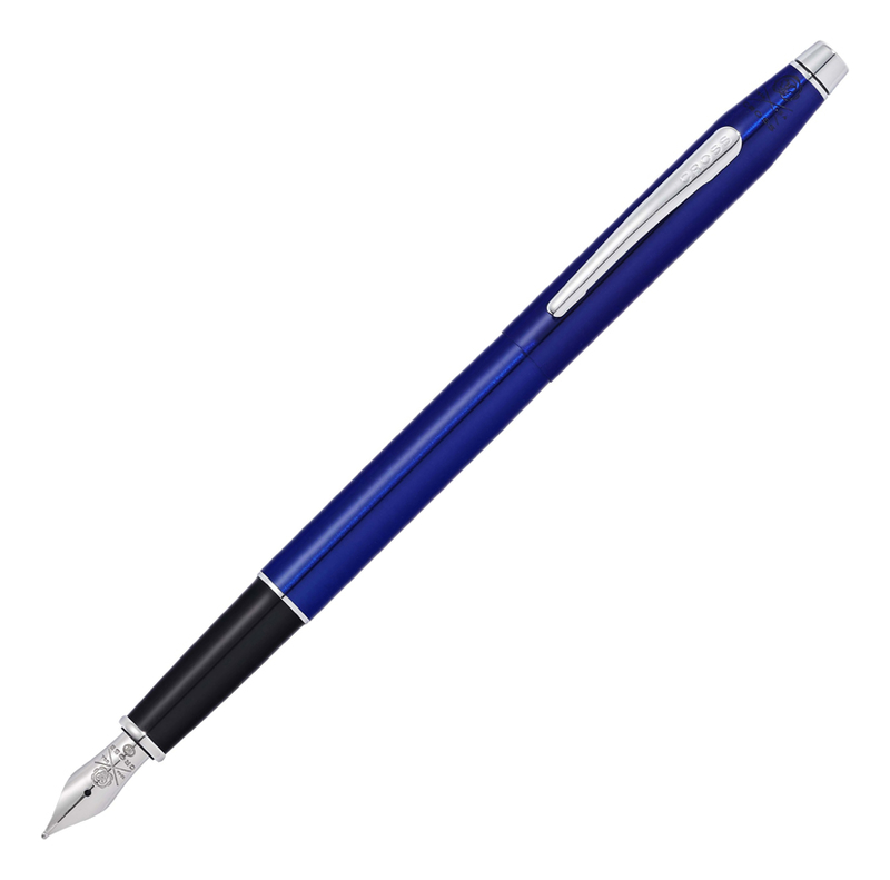 

Перьевая ручка Classic Century Translucent Blue Lacquer (синяя, линия письма тонкая)