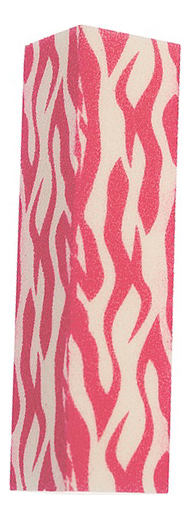 Брусок шлифовальный мягкий Beauty SNB-200WNA (розовый тигр)