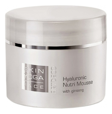 

Мусс 50мл, Мусс для лица с гиалуроновой кислотой и женьшенем Skin Yoga Face Hyaluronic Nutri Mousse With Ginseng