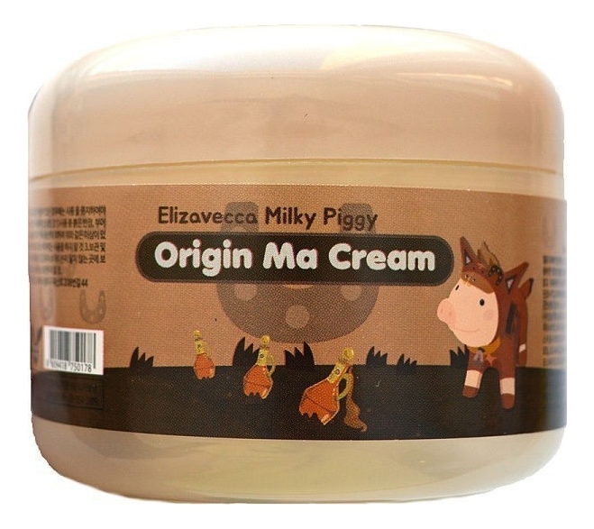 Питательный крем для лица и тела с экстрактом лошадиного жира Milky Piggy Origin Ma Cream 100мл крем вв asiakiss с экстрактом лошадиного жира 60 мл