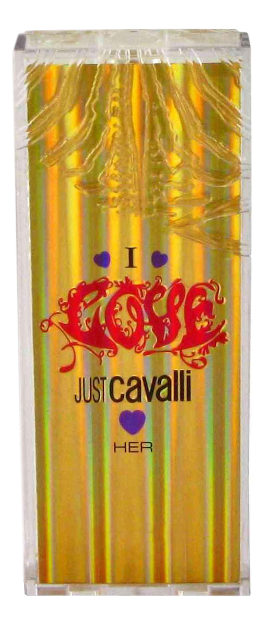 

Just Cavalli I Love Her: туалетная вода 60мл уценка, Just Cavalli I Love Her