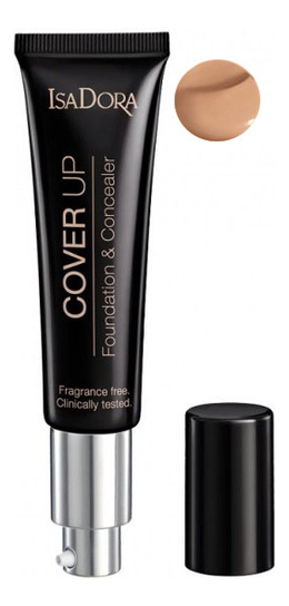 

Тональный крем-корректор COVER UP FOUNDATION & CONCEALER 35мл: 66 Almond Cover, Тональный крем-корректор Cover Up Foundation & Concealer 35мл