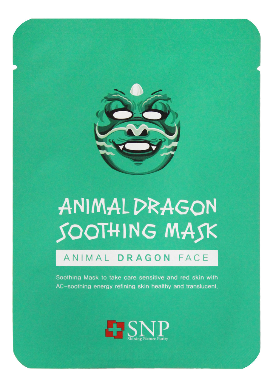 

Тканевая маска для лица Animal Dragon Soothing Mask 25мл