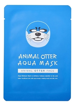 Тканевая маска для лица Animal Otter Aqua Mask 25мл