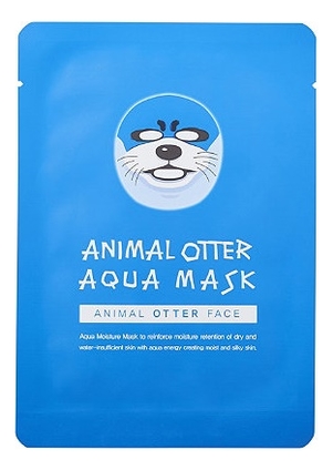 

Тканевая маска для лица Animal Otter Aqua Mask 25мл