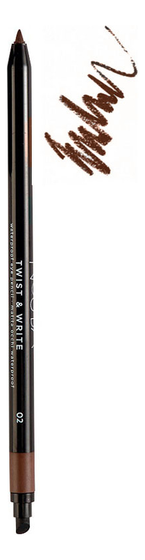 Водостойкий карандаш для глаз Twist & Write Waterproof Eye Pencil 0,5г: No 02