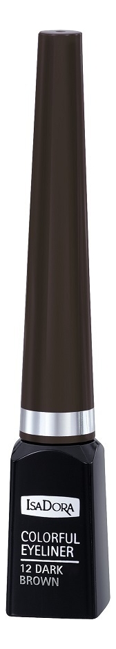 

Подводка для век Colorful Eyeliner 3,7мл: 12 Dark Brown, Подводка для век Colorful Eyeliner 3,7мл