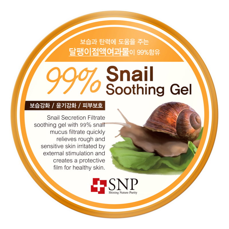 

Гель для лица и тела с экстрактом улиточного муцина Snail 99% Soothing Gel 300г