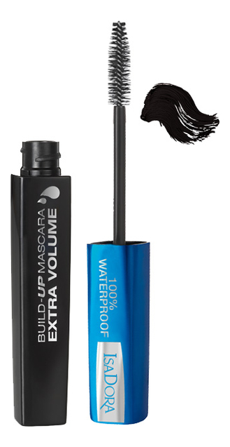 

Водостойкая тушь для ресниц Build-Up Mascara Extra Volume 100% Waterproof 12мл: 20 Black, Водостойкая тушь для ресниц Build-Up Mascara Extra Volume 100% Waterproof 12мл