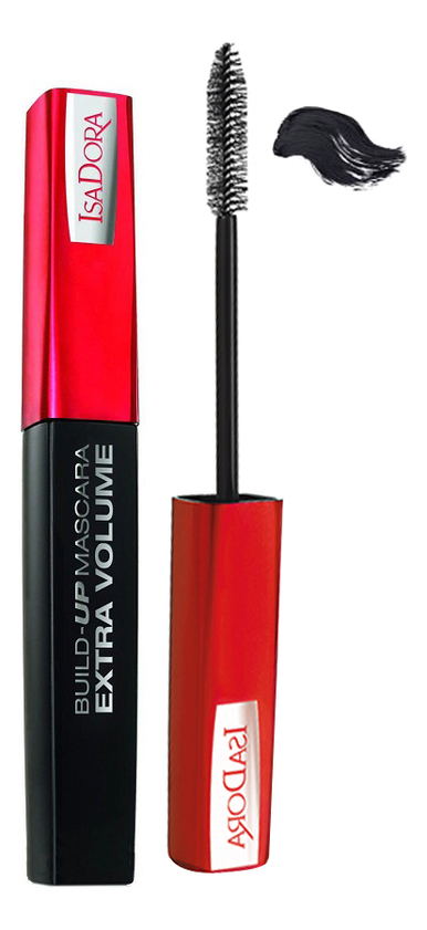 

Тушь для ресниц Build-Up Mascara Extra Volume 12мл: 01 Super Black, Тушь для ресниц Build-Up Mascara Extra Volume 12мл