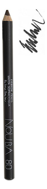 

Карандаш для бровей со щеточкой Eyebrow pencil 1,18г: No 80, Карандаш для бровей со щеточкой Eyebrow Pencil 1,18г