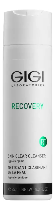 Гель для бережного очищения лица Recovery Pre & Post Repair Skin Clear Cleanser 250мл: Гель 250мл