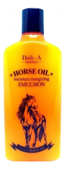 

Эмульсия для лица с лошадиным жиром Daily: A Horse Oil Moisture Energizing Emulsion 400мл