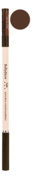 

Карандаш для бровей Babyface Powdery Wood Eyebrow 1,1г: 02 Natural Brown, Карандаш для бровей Babyface Powdery Wood Eyebrow 1,1г