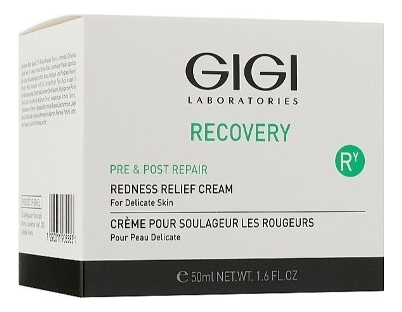 Крем для лица Recovery Redness Relief Cream For Delicate Skin: Крем 50мл dr f5 смягчающий крем стик с алоэ вера skin relief 10