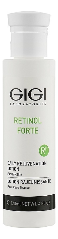 Лосьон-пилинг для жирной кожи лица Retinol Forte Daily Rejuvenation Lotion For Oily Skin 120мл 5145₽